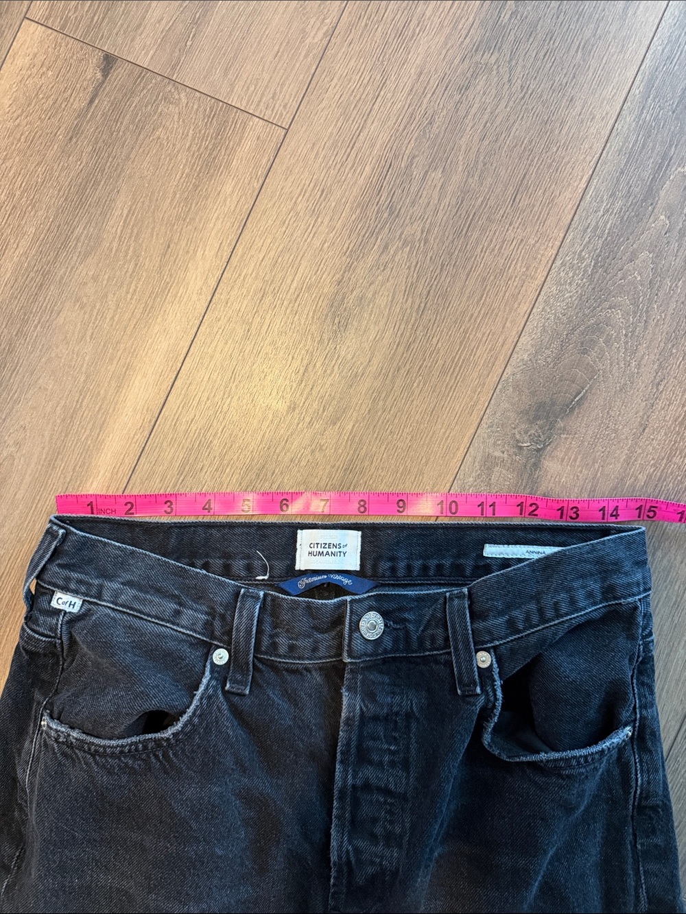 Citizens of Humanity Annina Wide Leg Jeans- size 28 - Picture 7 of 10
